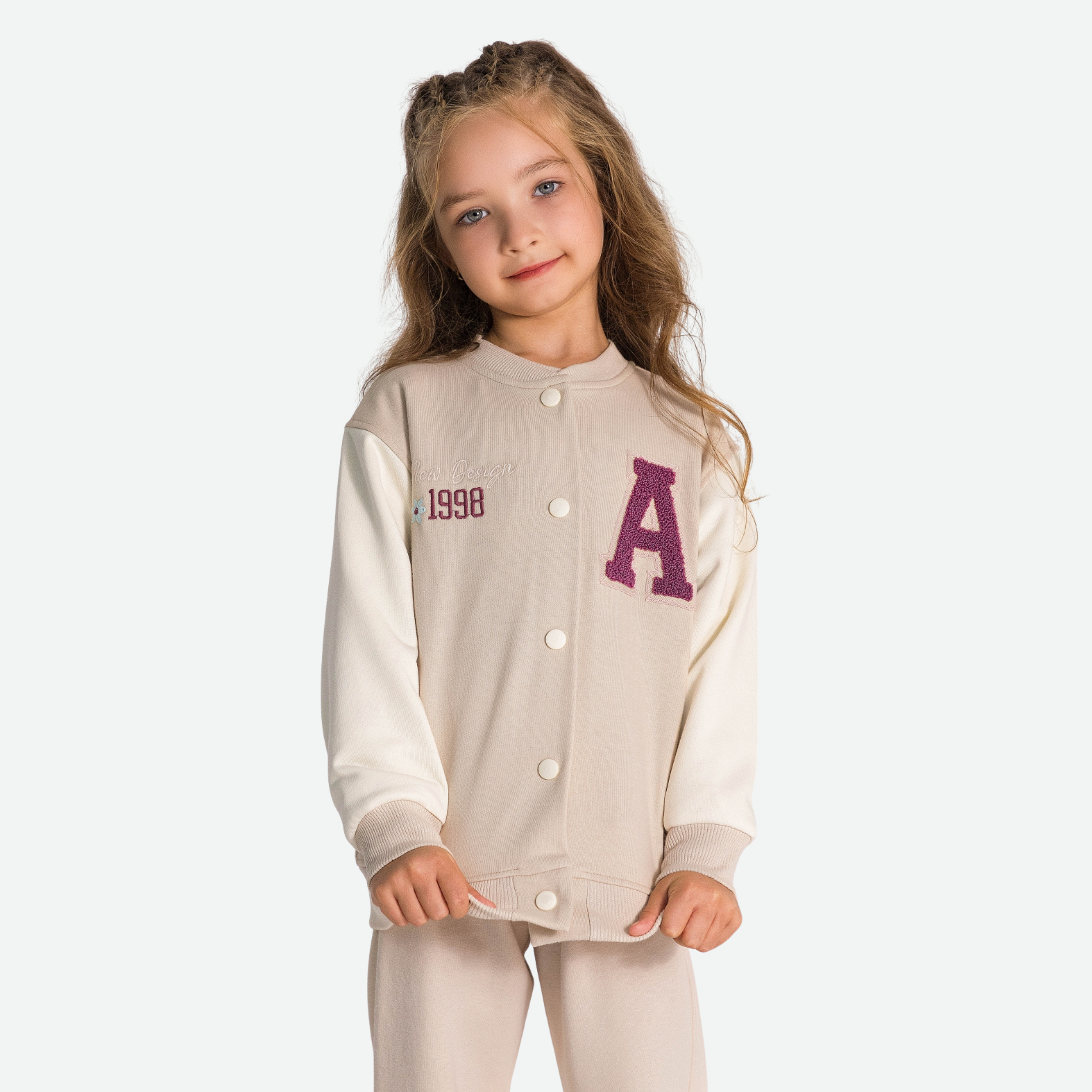 Kız Çocuk Bej Kolej Hırka