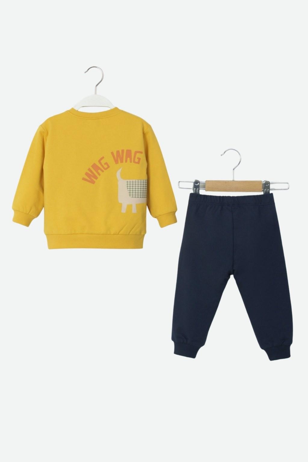 Erkek Bebek Alt Üst İkili Takım | %100 Pamuk