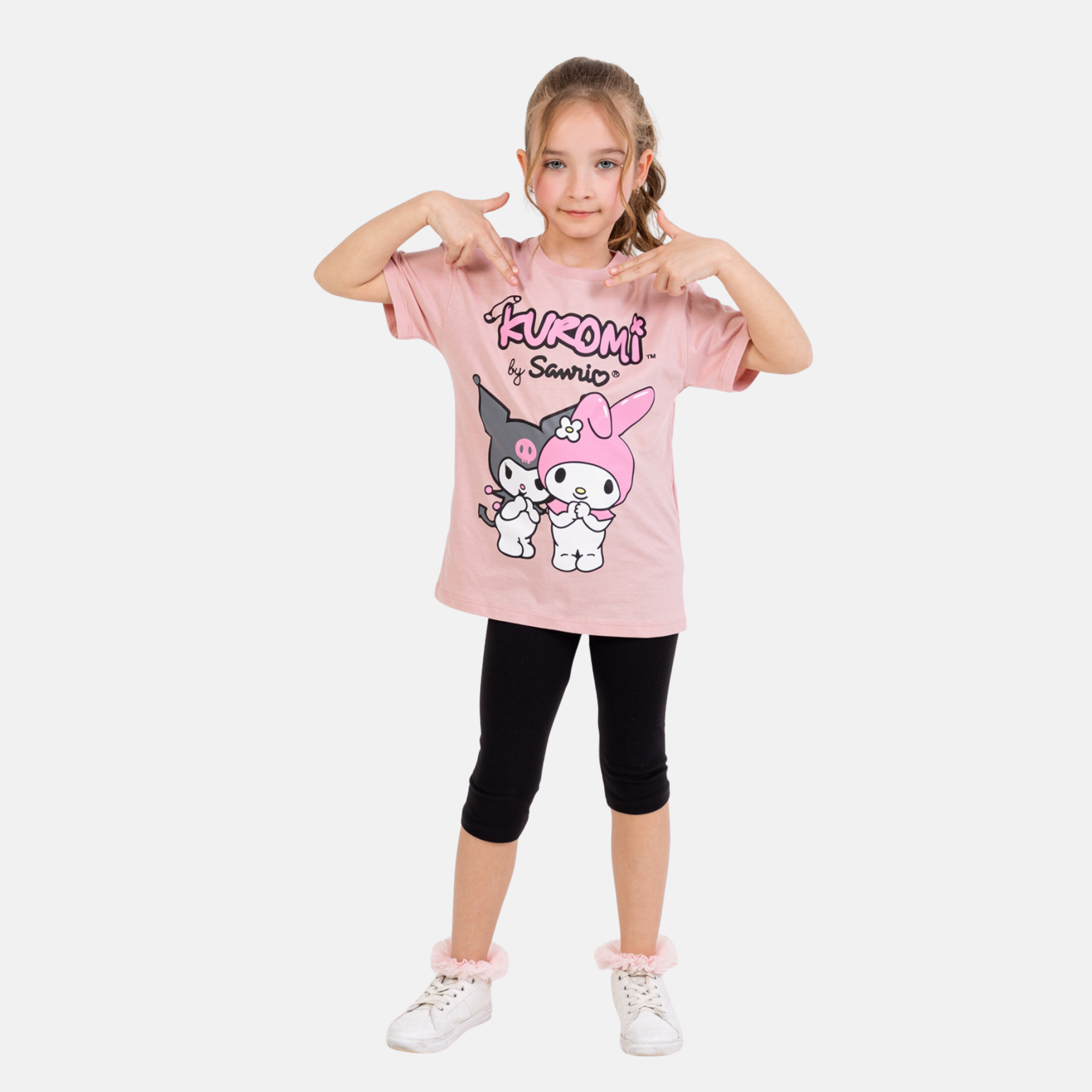 Kız Çocuk Taytlı Alt Üst Takım