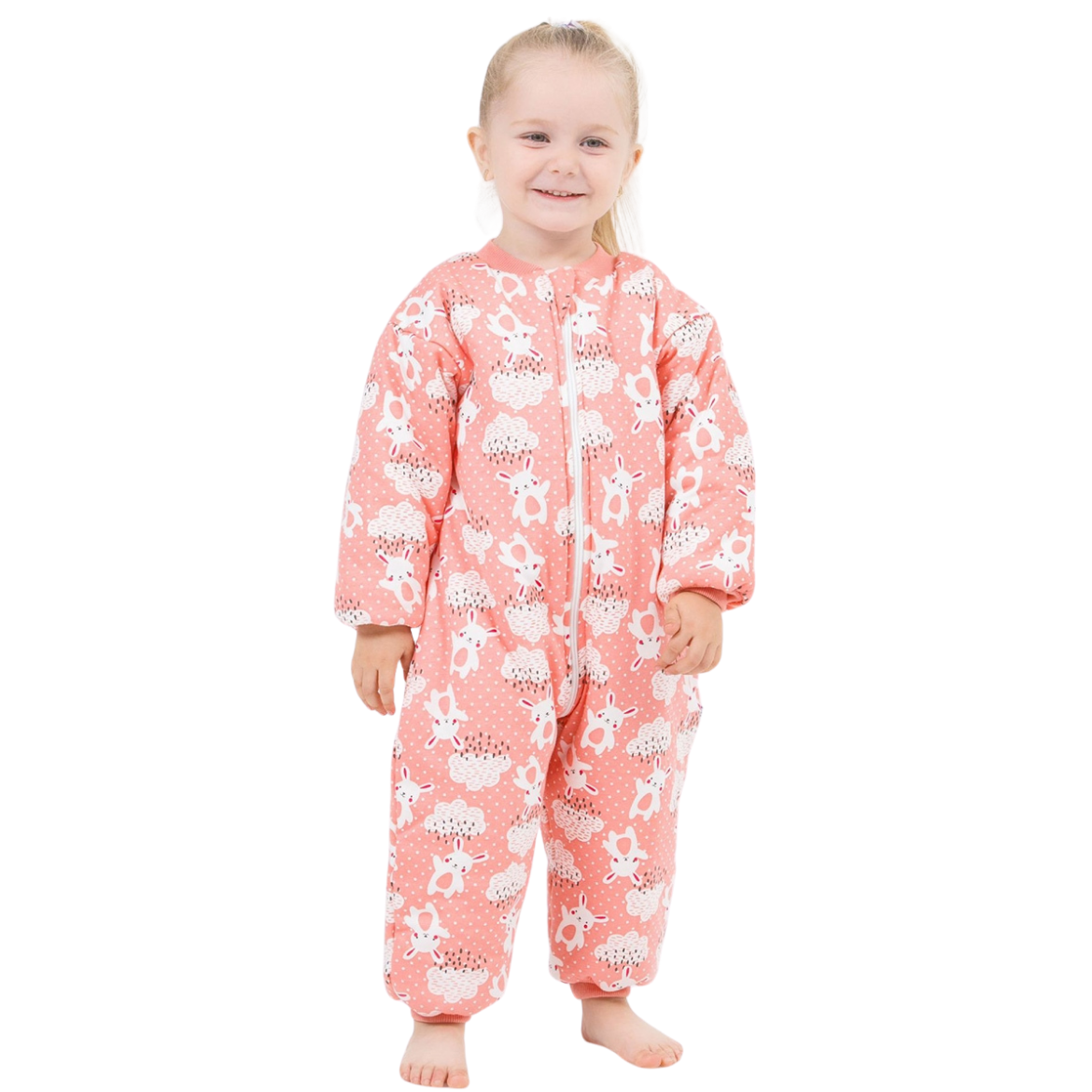 Kız Bebek 1-4 Yaş 2.5 Tog Uyku Tulumu Pembe