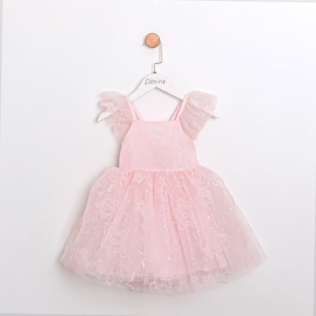 Kız Çocuk 2-5 Yaş Özel Gün Elbisesi