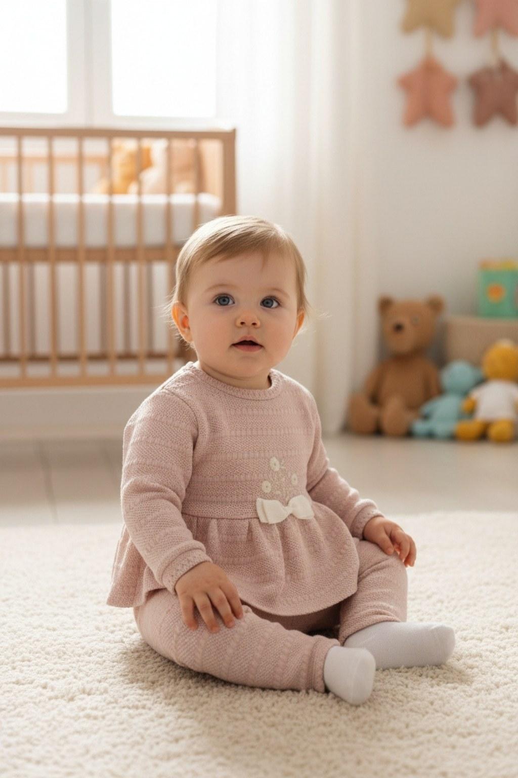 Kız Bebek 6-36 Ay Forest Alt Üst İkili Takım