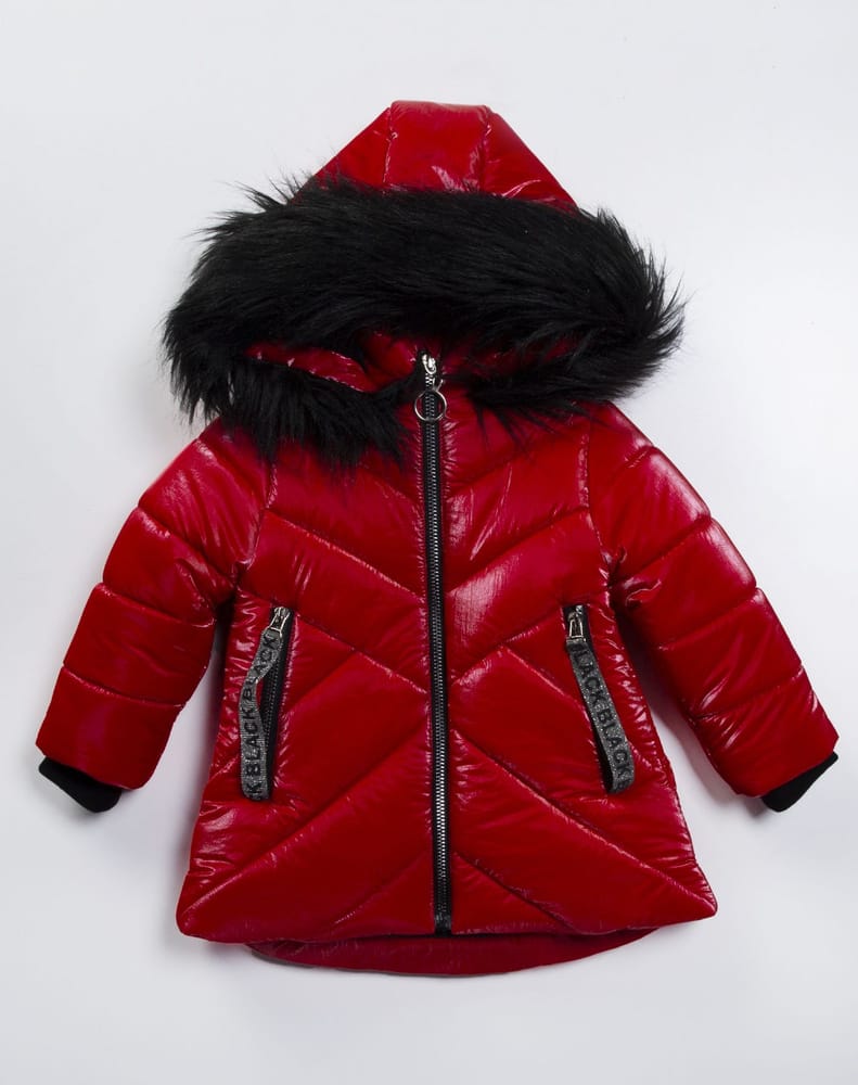 Kız Çocuk 6-9 Yaş Kapüşonlu Kaban