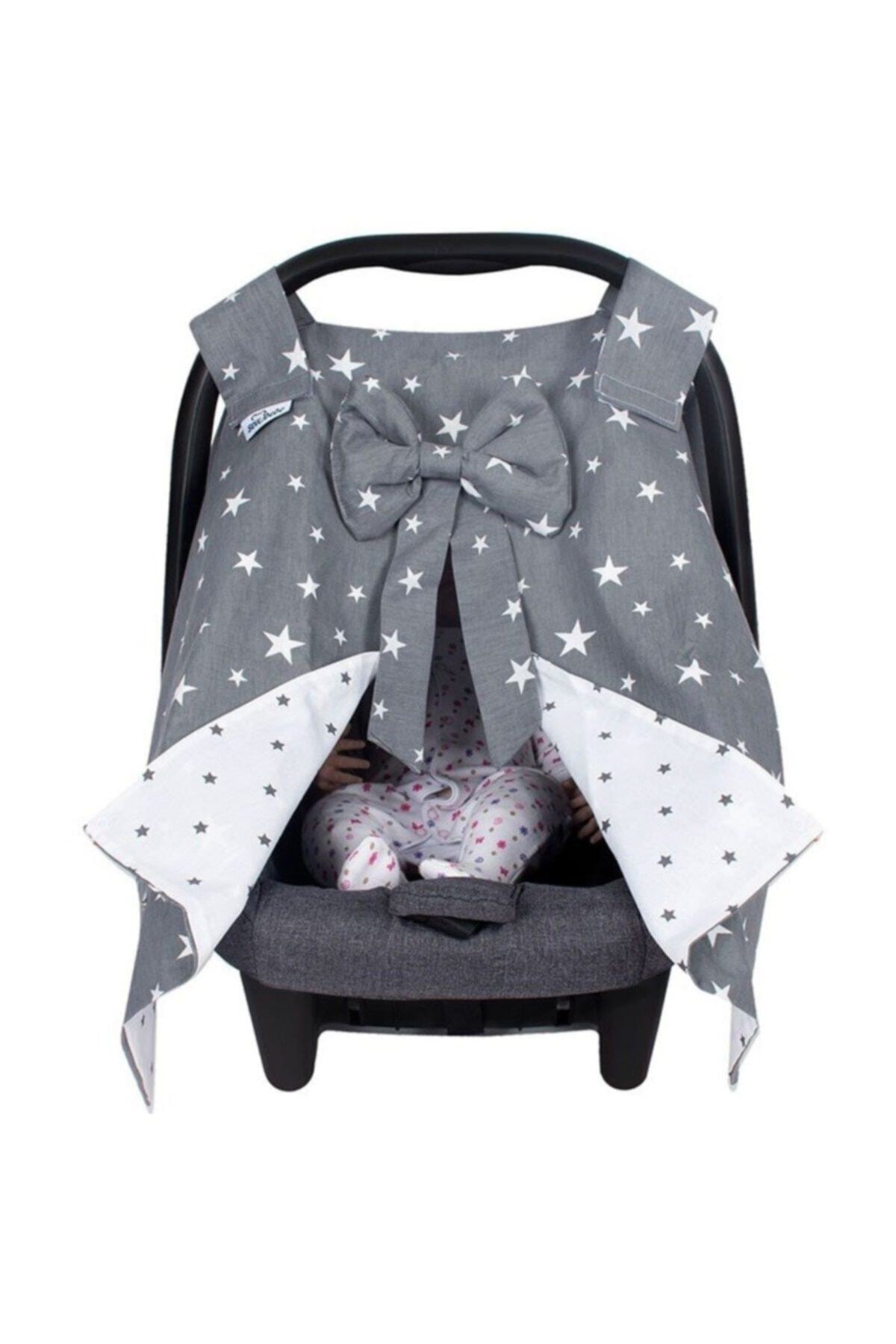 Unısex Antrasit Ana Kucağı Örtüsü