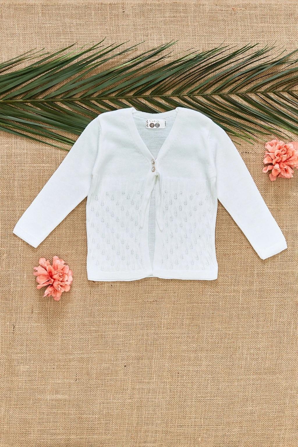 6-24 Ay Kız Bebek Triko Hırka