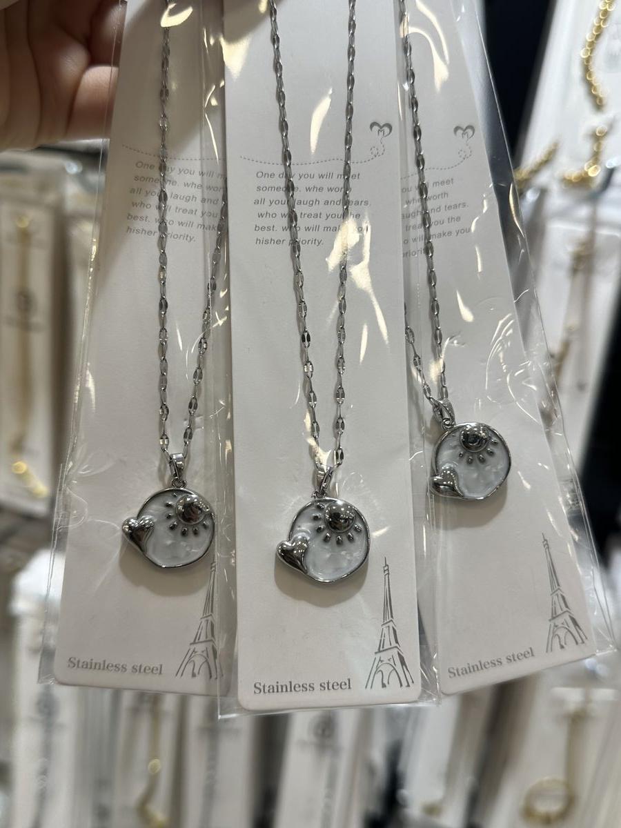 ELMEKA ÇELİK KOLYE