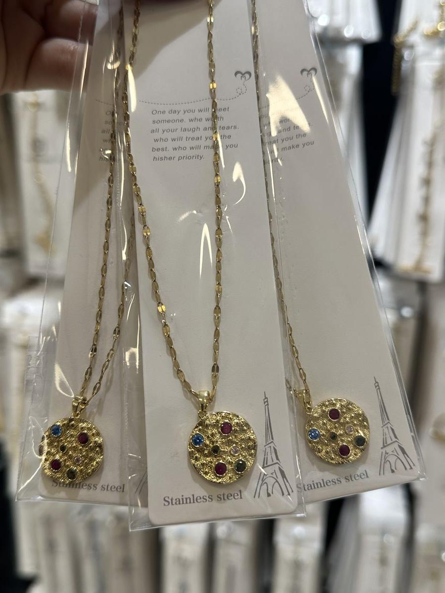 ELMEKA ÇELİK KOLYE