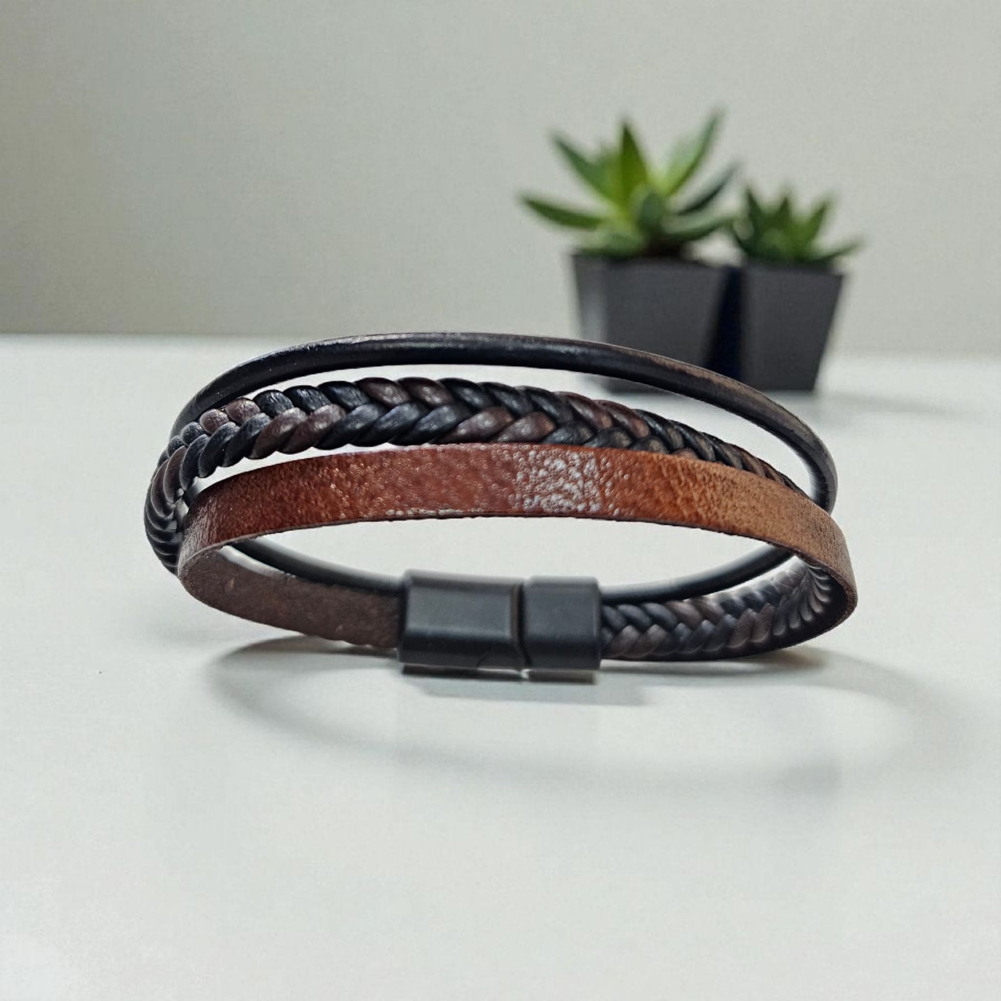 ELMEKA DERİ BİLEKLİK