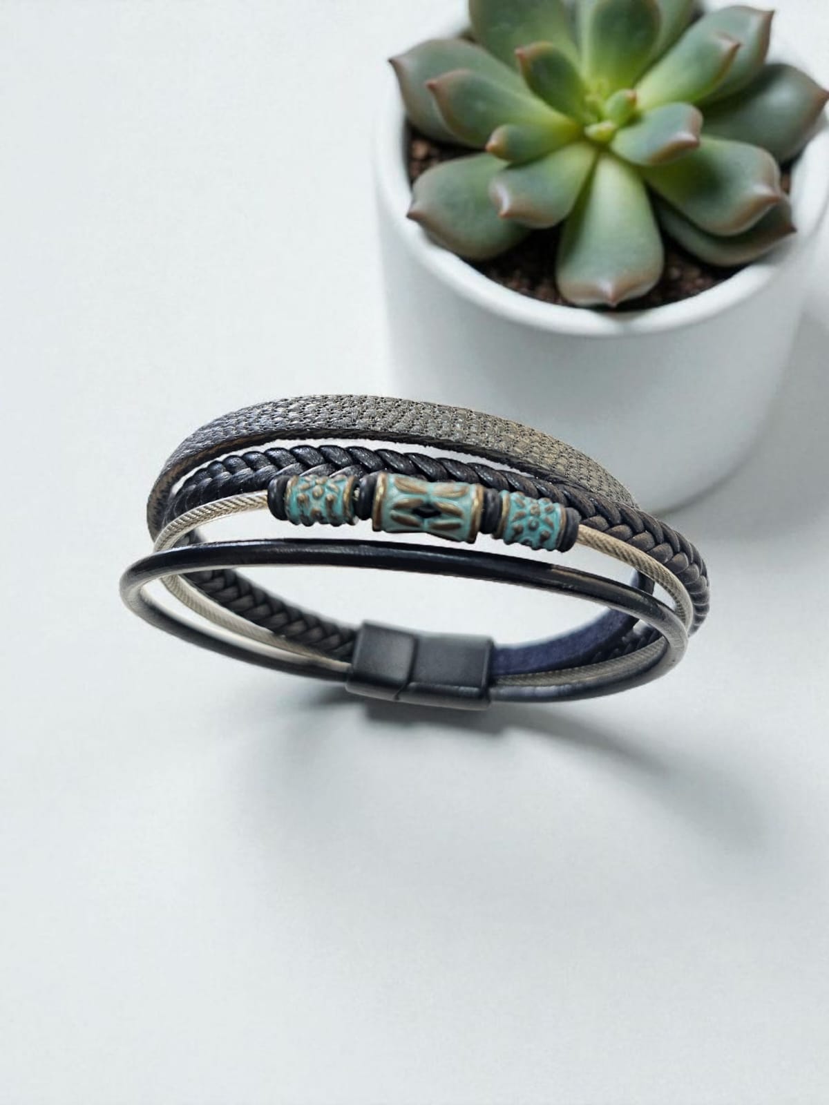 ELMEKA DERİ BİLEKLİK