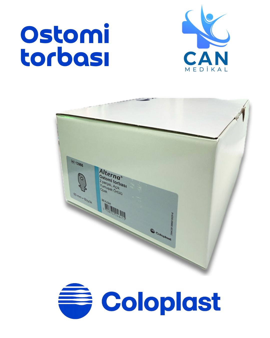 Coloplast Ostomi Torbası | 60mm 30’lu Kutu 13986