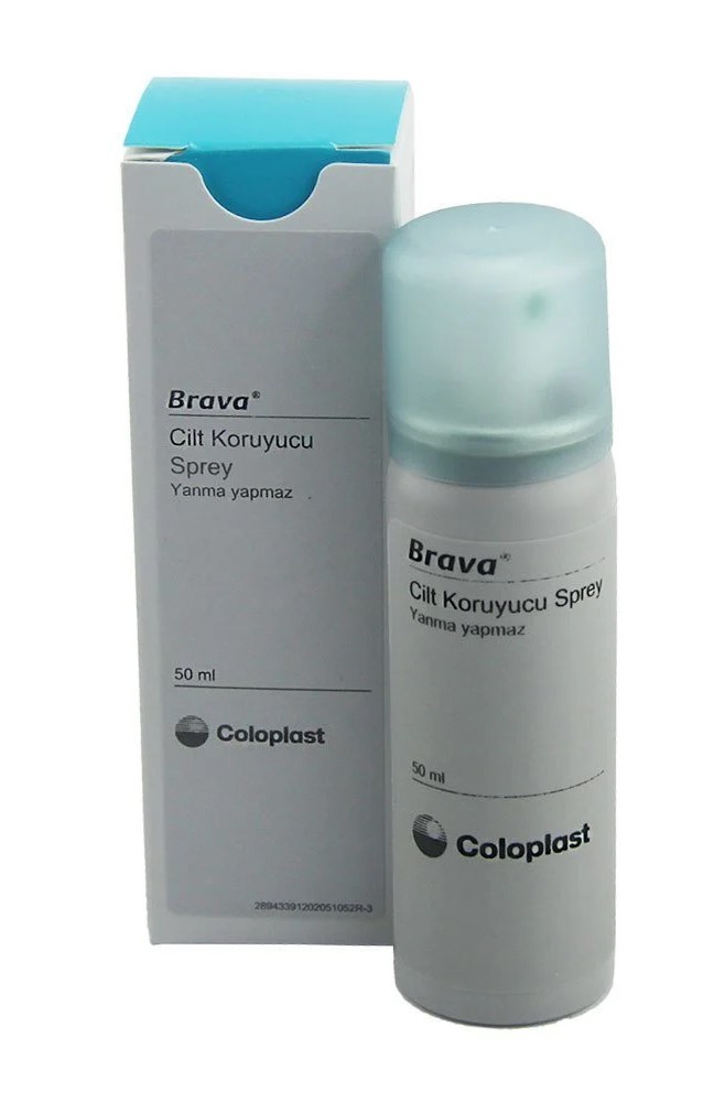 Coloplast Brava Cilt Koruyucu Sprey | 50ML Hassas Bakım