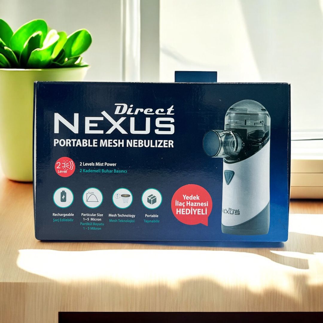 Direct Nexus Taşınabilir Mesh Nebulizatör