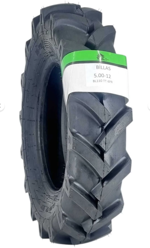 Billas 500-12 Çapa Lastiği (5.00-12 yüksek sık diş) TT 4PR 62A6 BL110