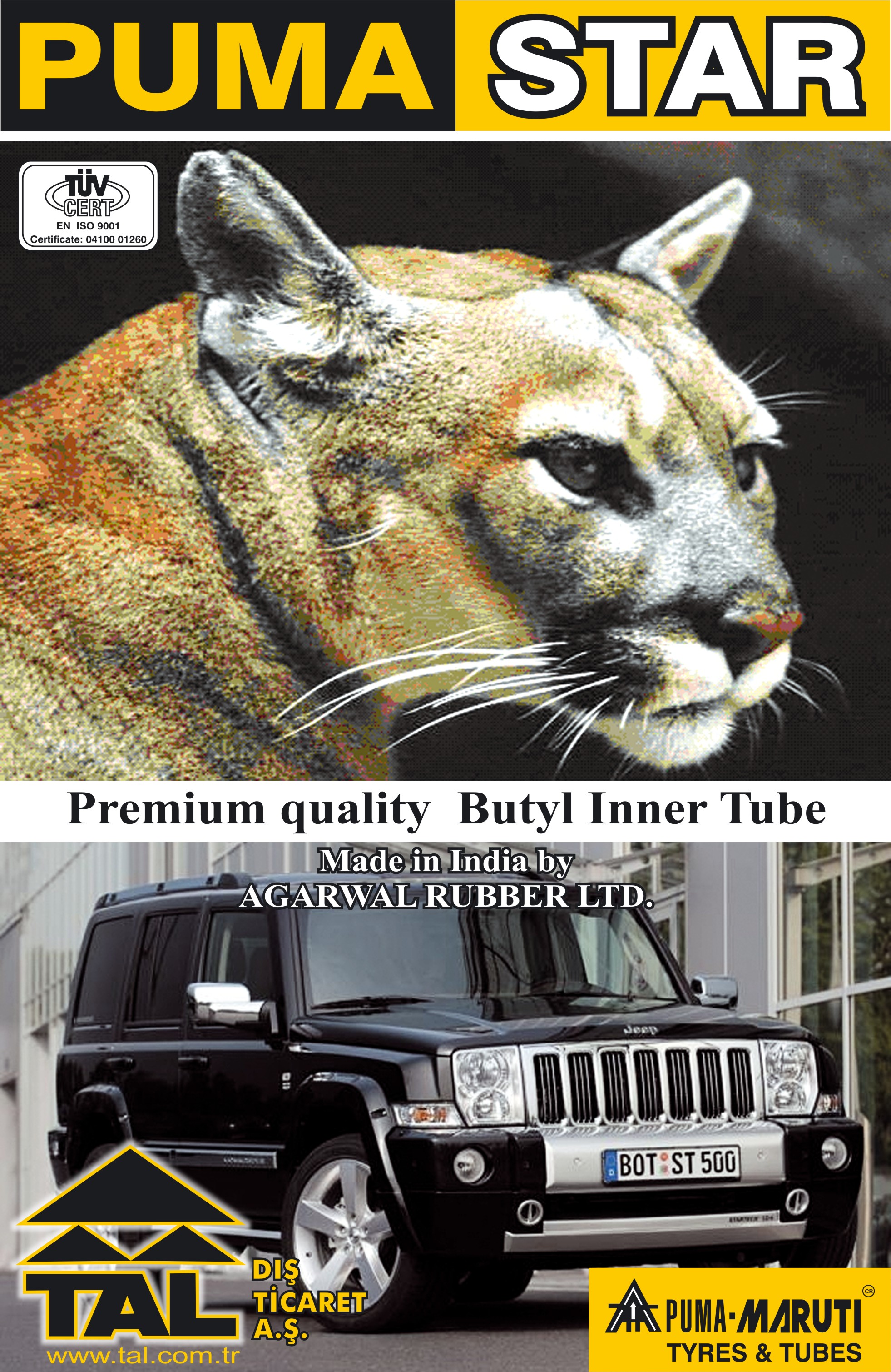 410-18  TR29 PUMA STAR iç lastik