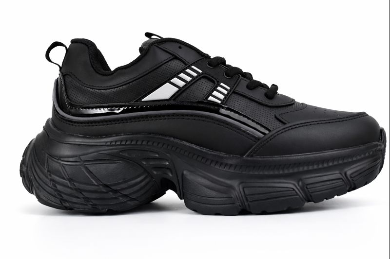 Kadın Ortopedik Yüksek Taban Spor Ayakkabı.