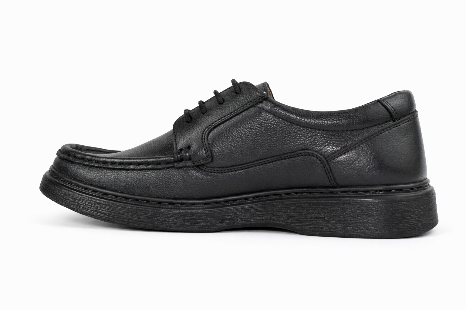 Erkek Ortopedik Jelli Hakiki Deri Baba Ayakkabısı