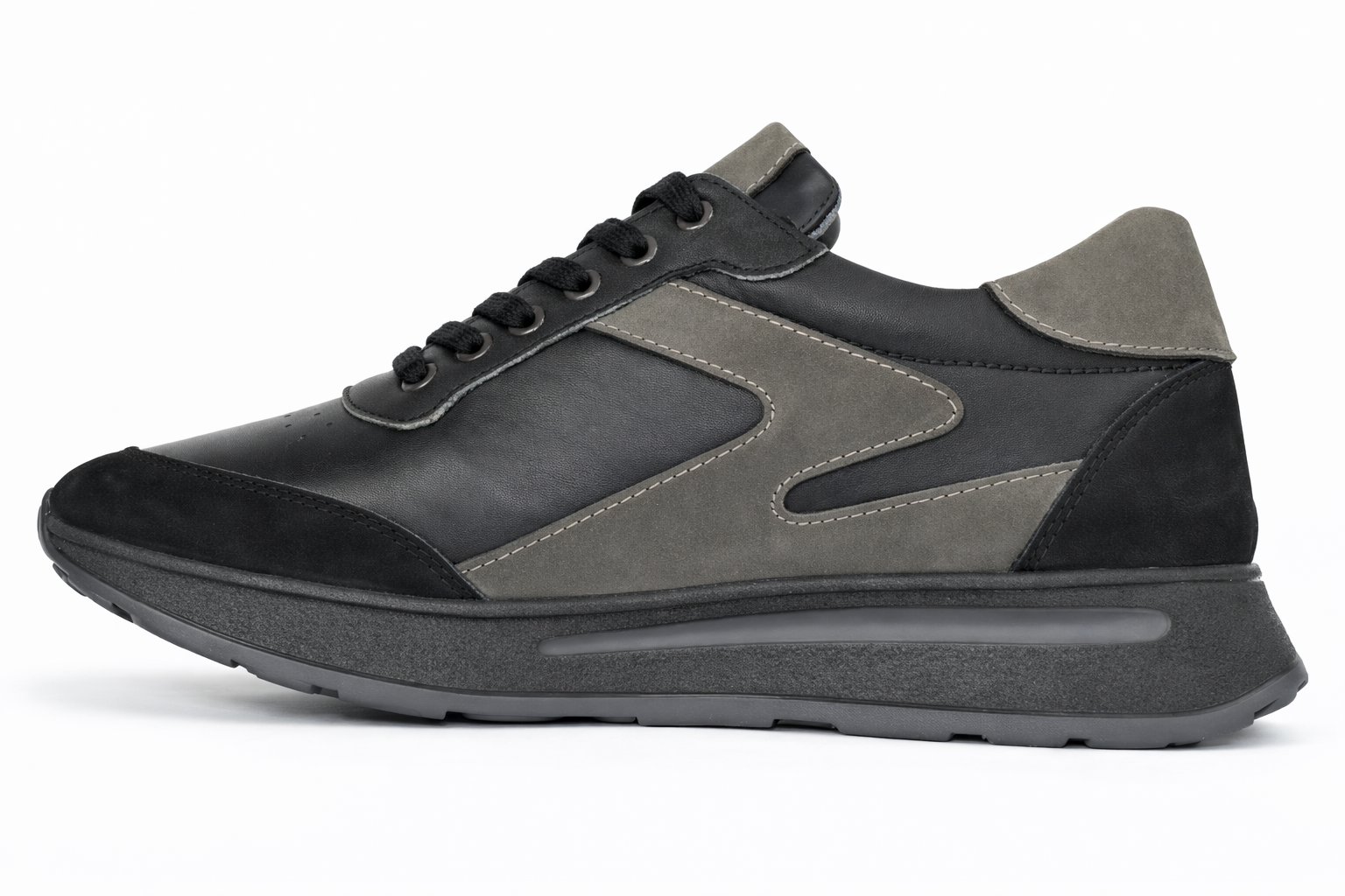 Erkek Ortopedik Hakiki Deri Mevsimlik Spor Ayakkabısı