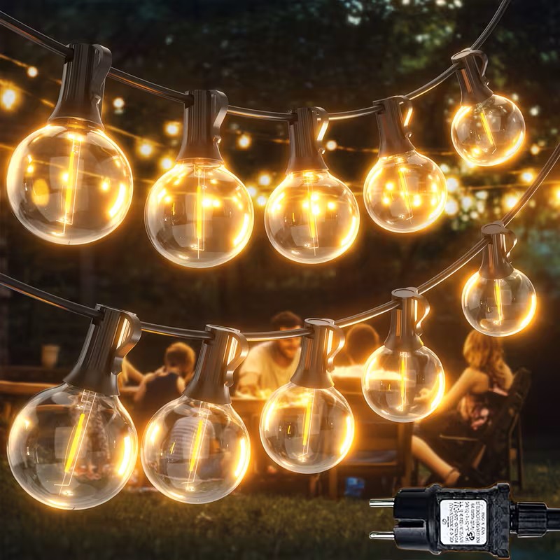 Dış Mekan 5 Metre Eklenebilir 10 Ampül Kırılmaz Dekorasyon Aydınlatma Led Işık