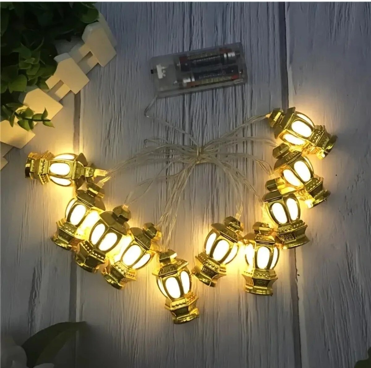 Ramazan Kandil 20 Adet Fener 4 Metre Led Dekor Işık