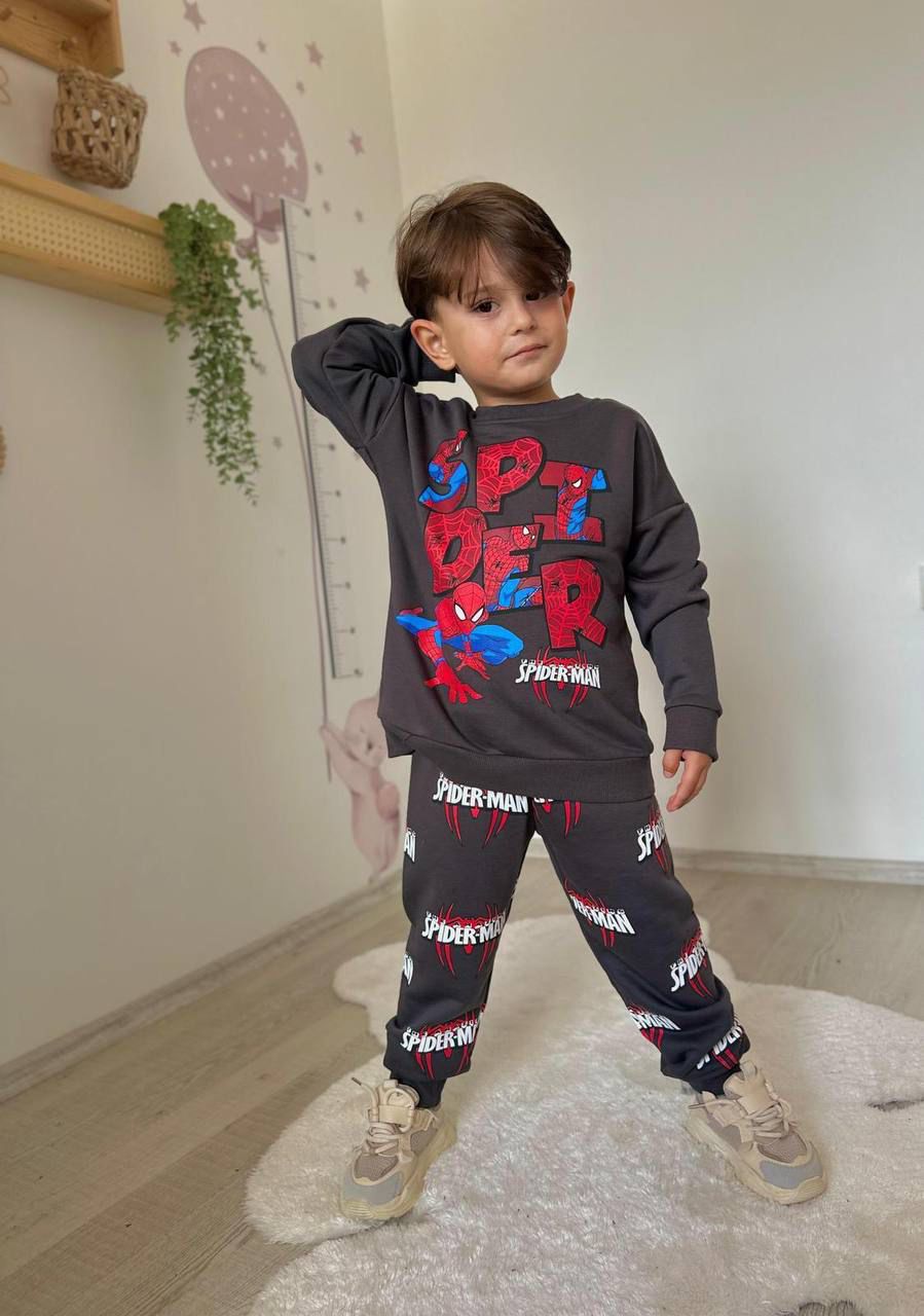 SPİDER MAN ÜÇ İPLİK MEVSİMLİK TAKIM