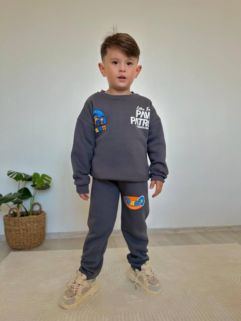 PAW PATROL ÜÇ İPLİK ŞARDONLU KIŞLIK TAKIM