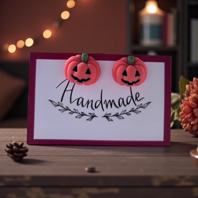 Halloween Pumkin Küpe
