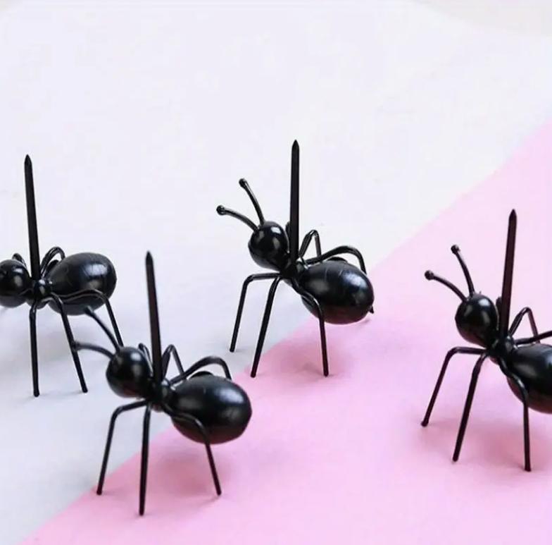 Karınca Yiyecek Süsleme Çatalı-6’lı set