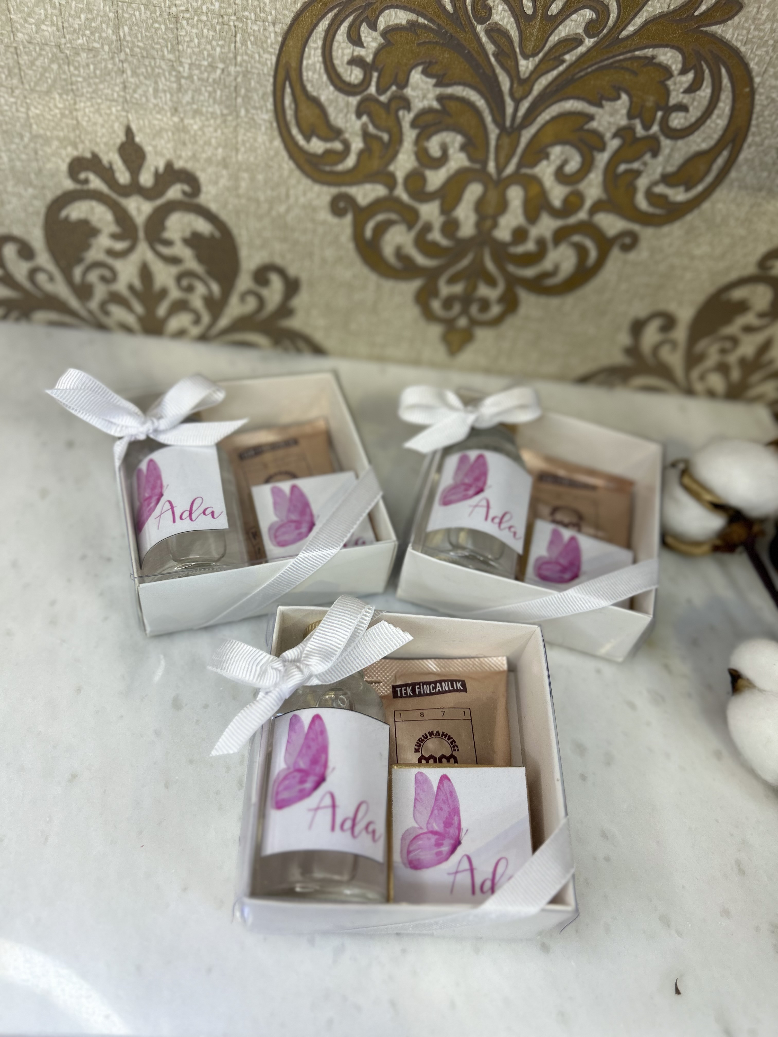 Kahve Çikolata Kolonya Set