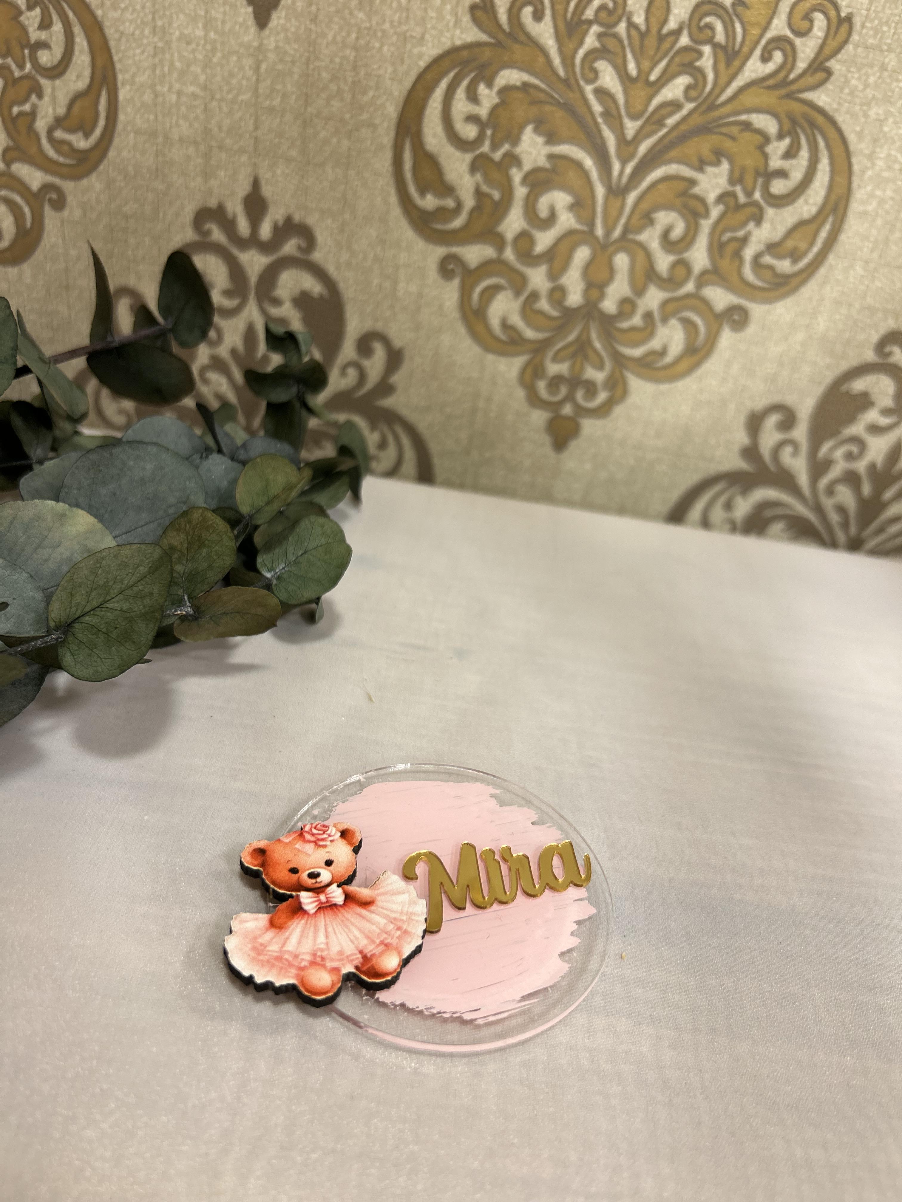 Şeffaf Pleksi Magnet