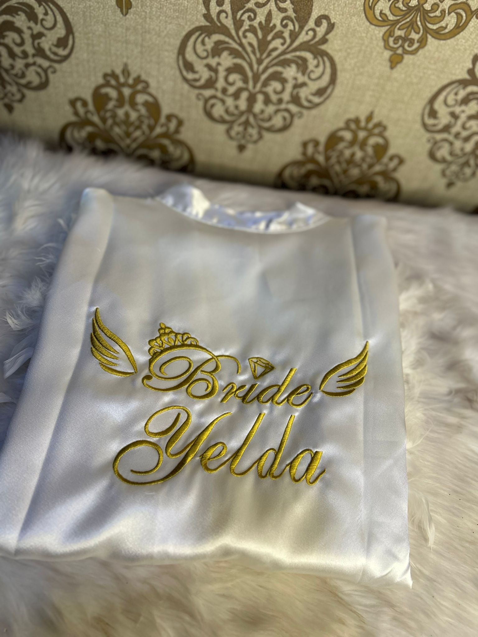 İsimli Bride Sabahlık