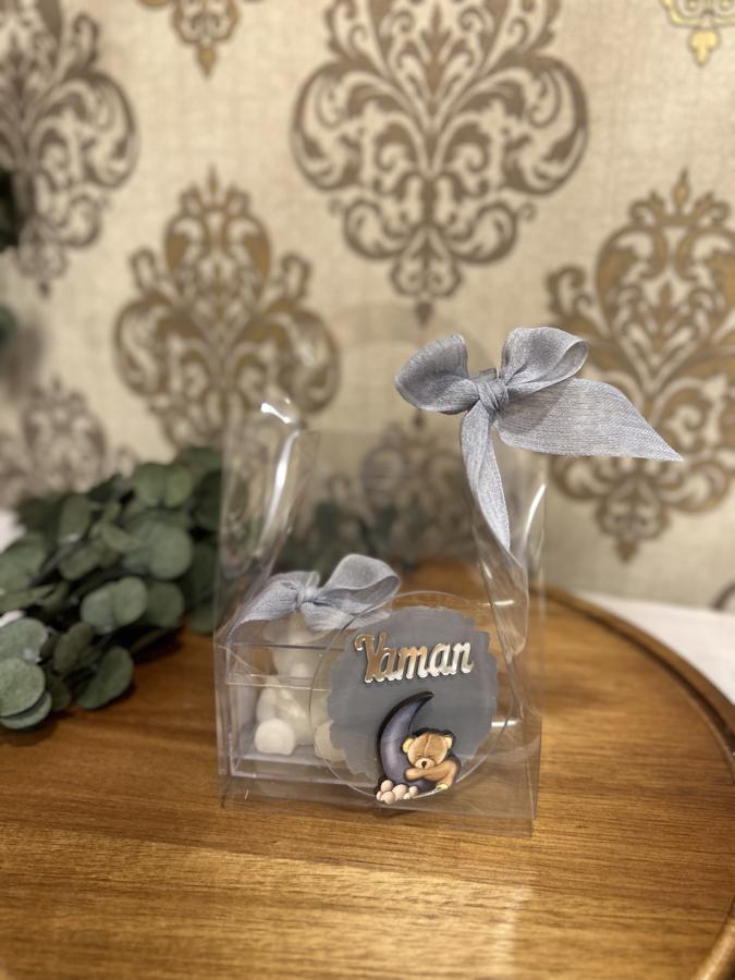 Çantada Magnet ve Ayıcık Mum