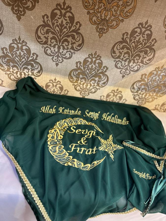 İsimli Damat Örtüsü