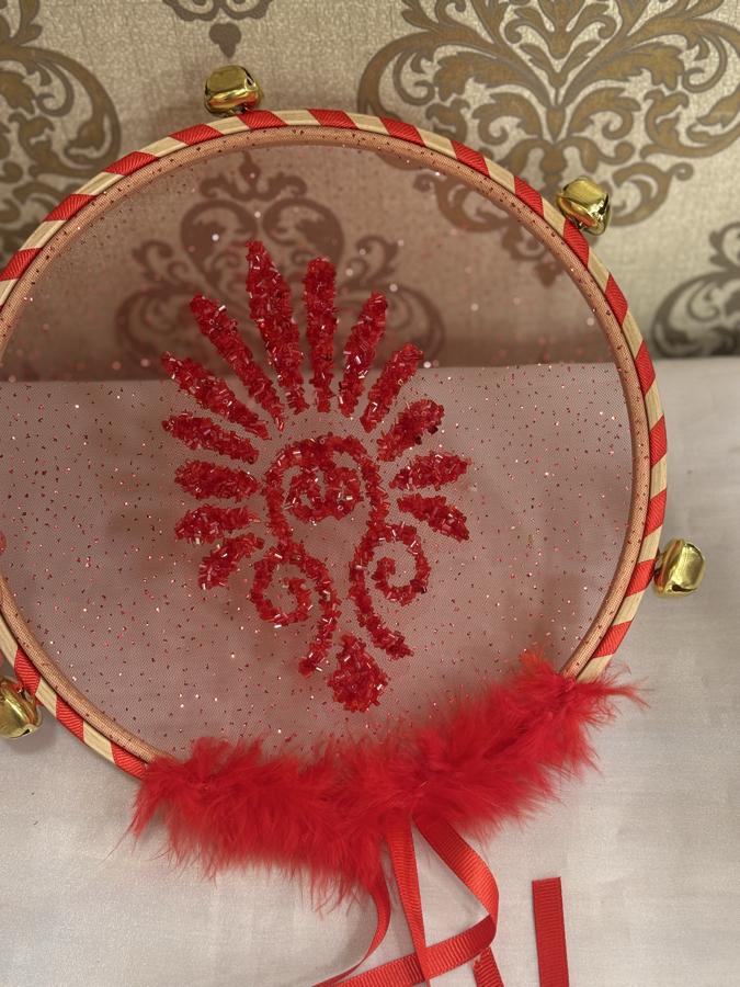 İşlemeli Nedime Tefi