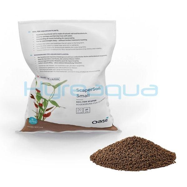 Oase Scaper Soil Brown Small | Akvaryum Bitki Toprağı - 3 Lt 2.7 kg