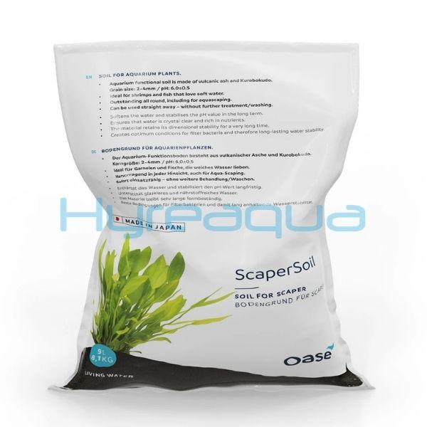 OASE ScaperLine Soil | Akvaryum Btikti Toprağı - Black Aktif Toprak 9 Lt