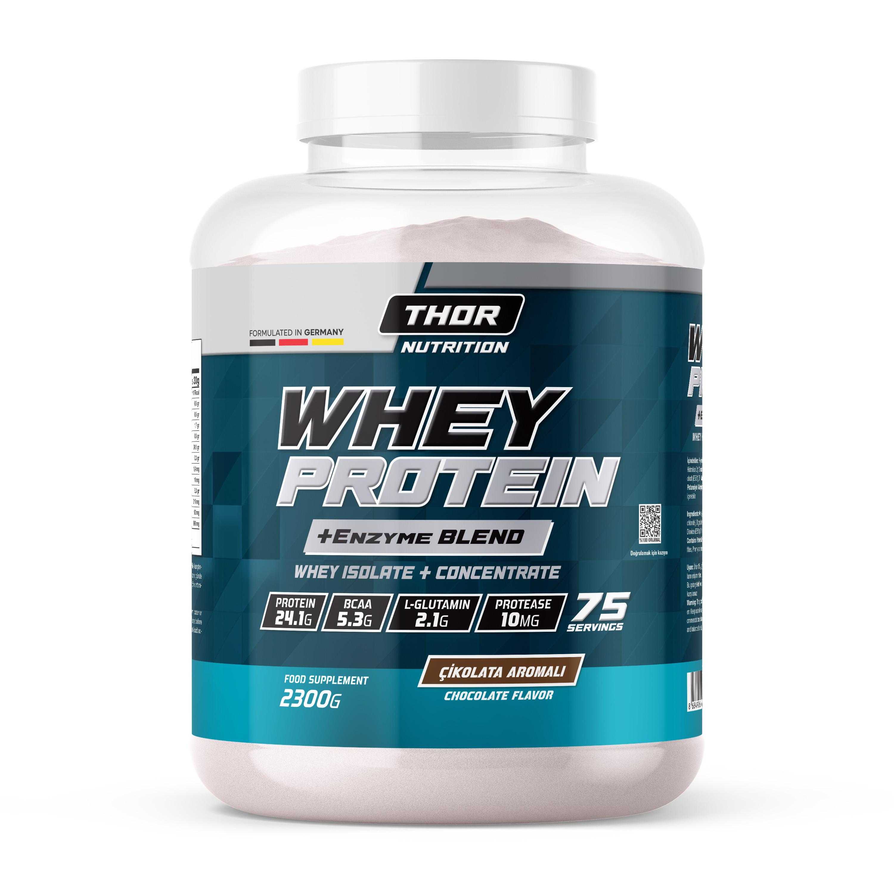 Thor Nutrition 2,3kg Çikolata Aromalı Whey Protein 75 servis