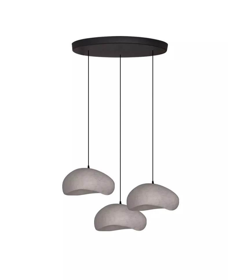 Bone Sarkıt Aydınlatma Beton Renk 30-30-30 cm