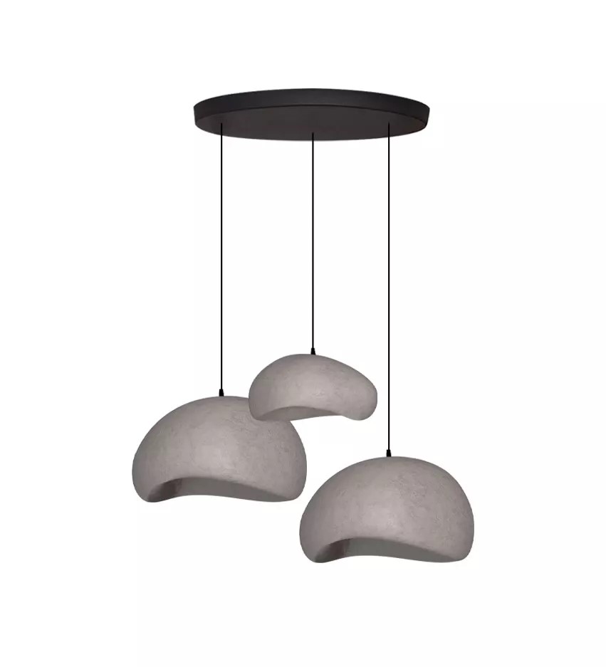Bone Sarkıt Aydınlatma Beton Renk 30-40-40 cm
