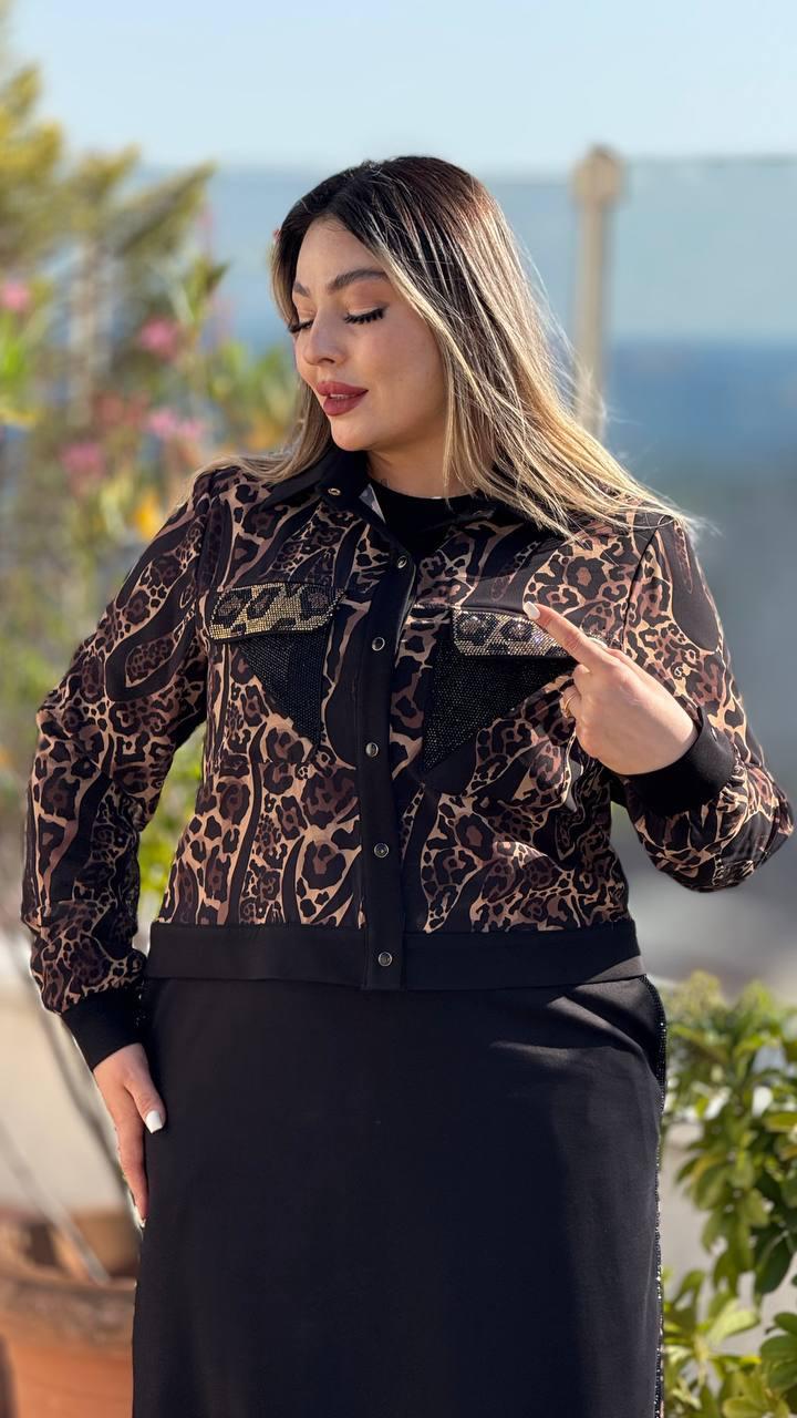 LEOPAR ETEKLİ TAKIM