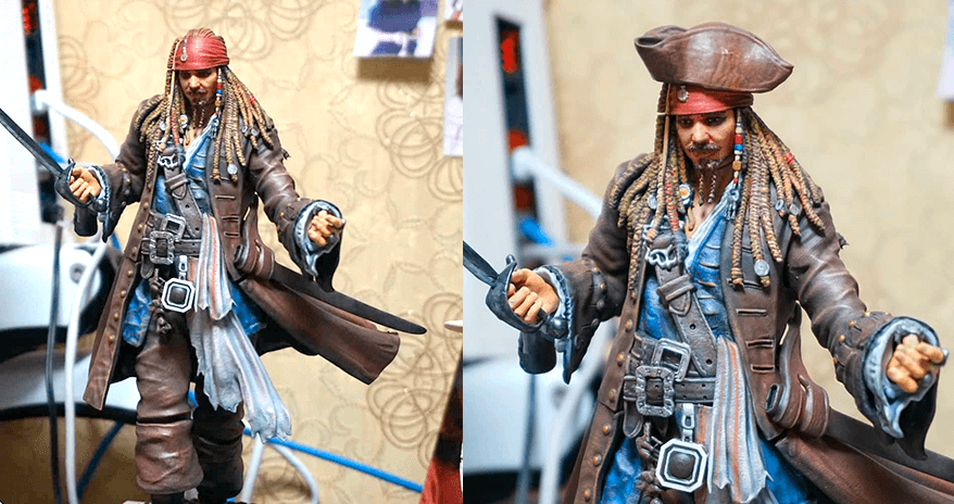 Jack Sparrow 3D Printing Figurine