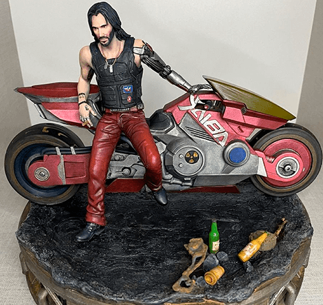 Cyberpunk Diorama for 3D Printing