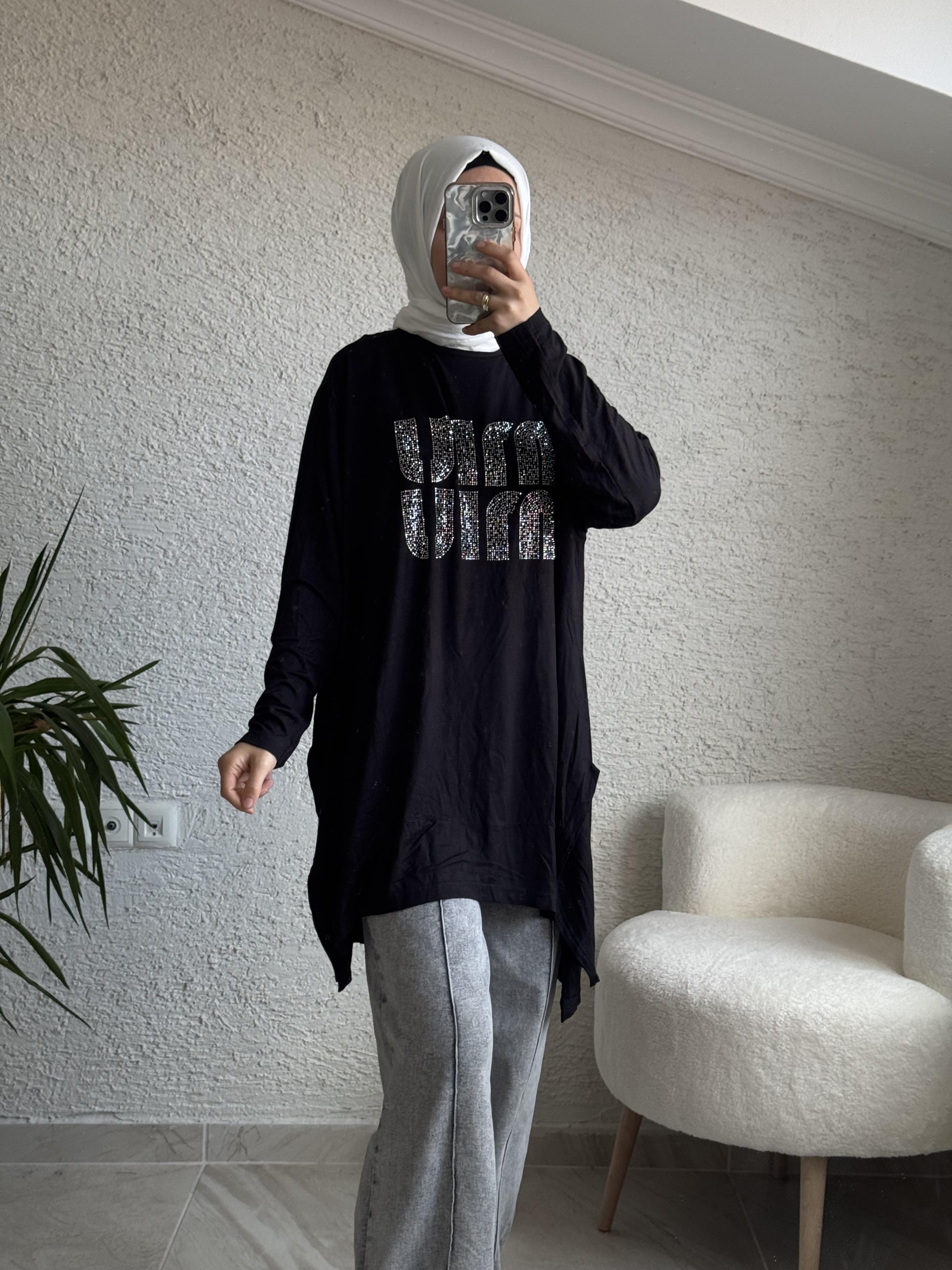 MİM TUNİK SİYAH
