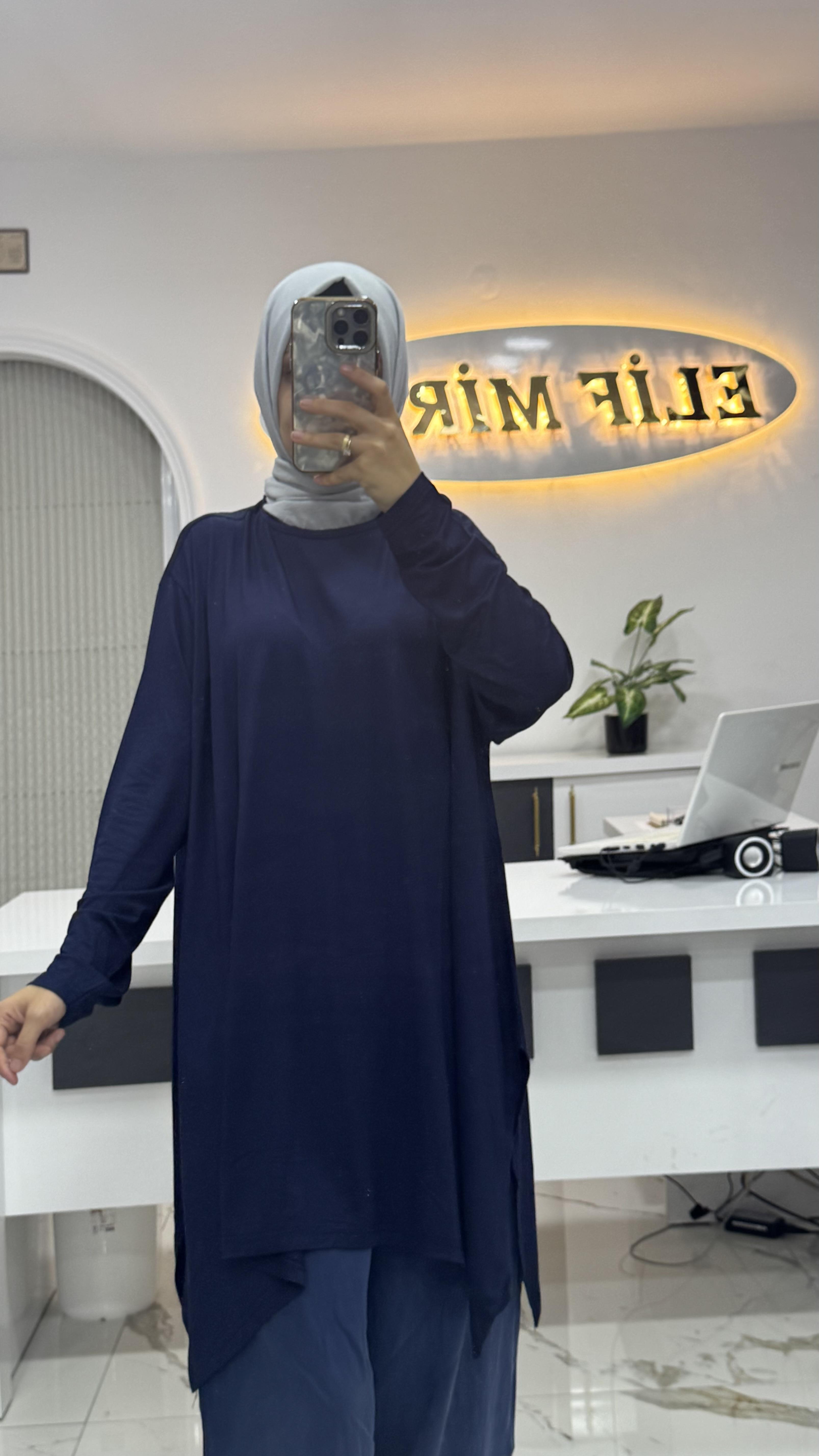 ZARİF TUNİK LACİVERT