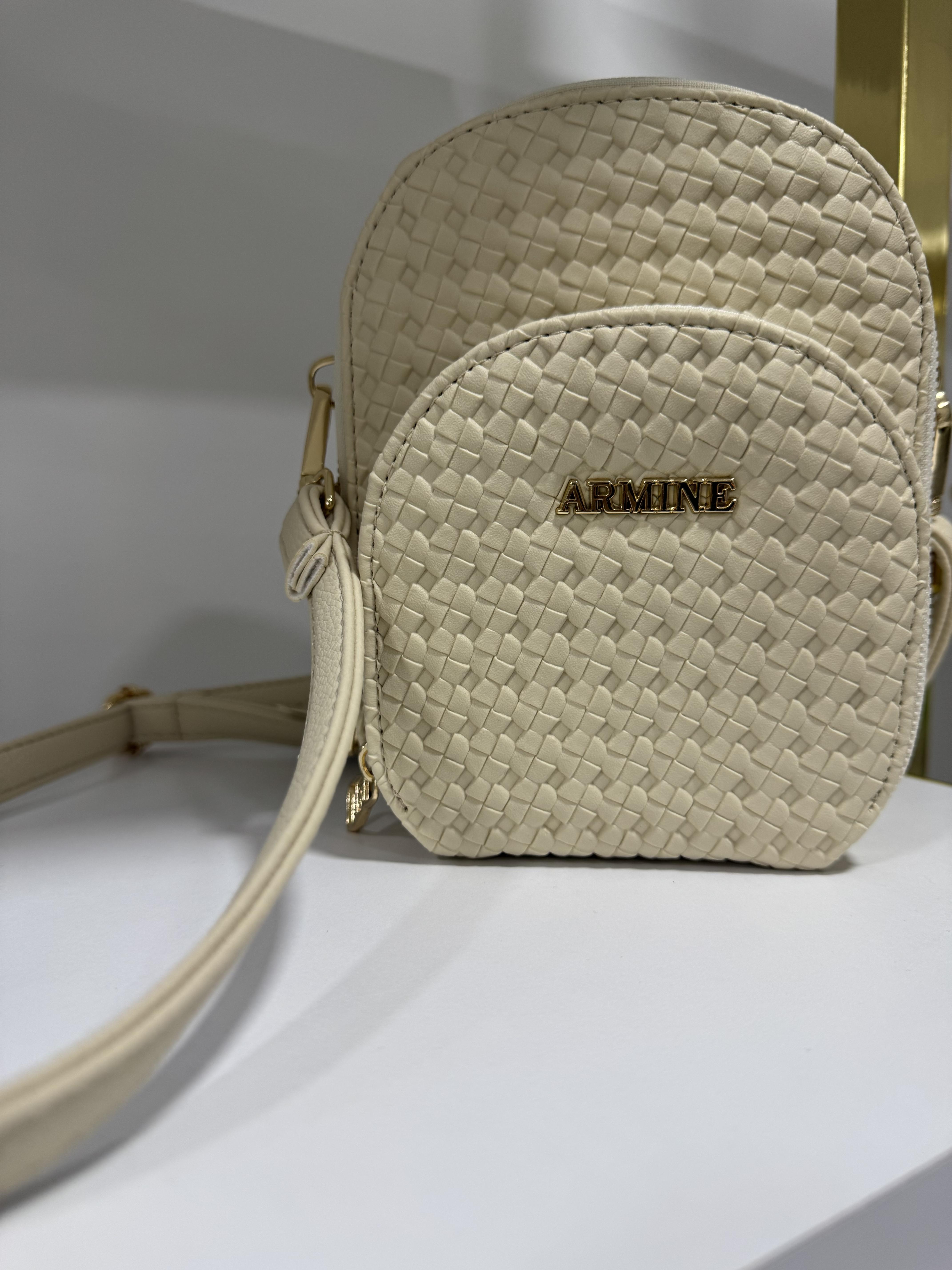 ARMİNE ÇANTA 384 ÖRGÜ KREM