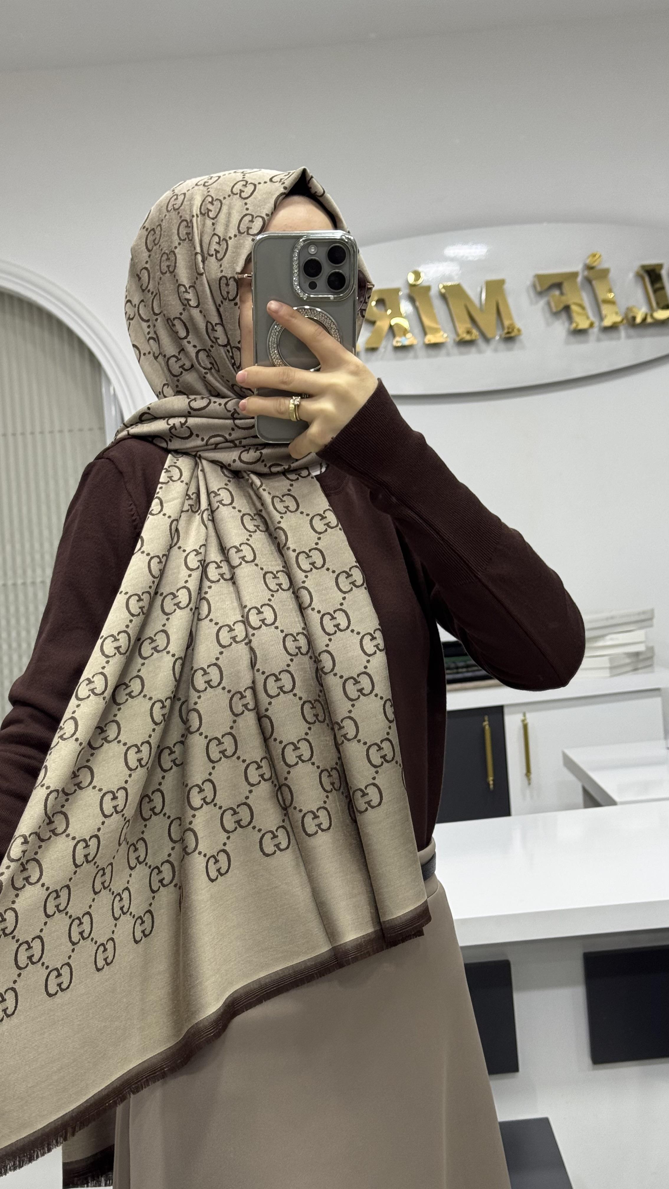 GUCCI ÇİFT TARAFLI ŞAL