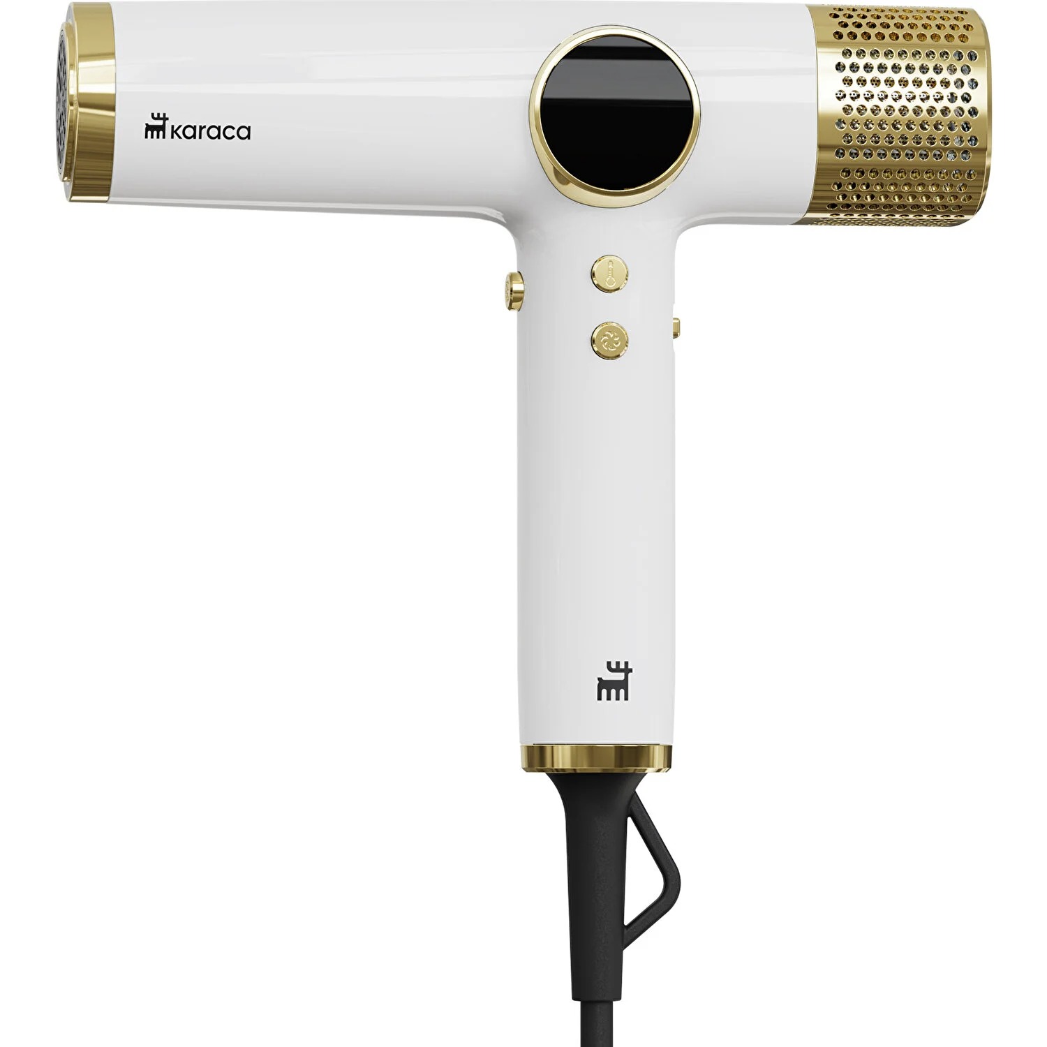 Karaca Hypersonic Saç Kurutma Makinesi D6 Water Ion Beyaz Gold