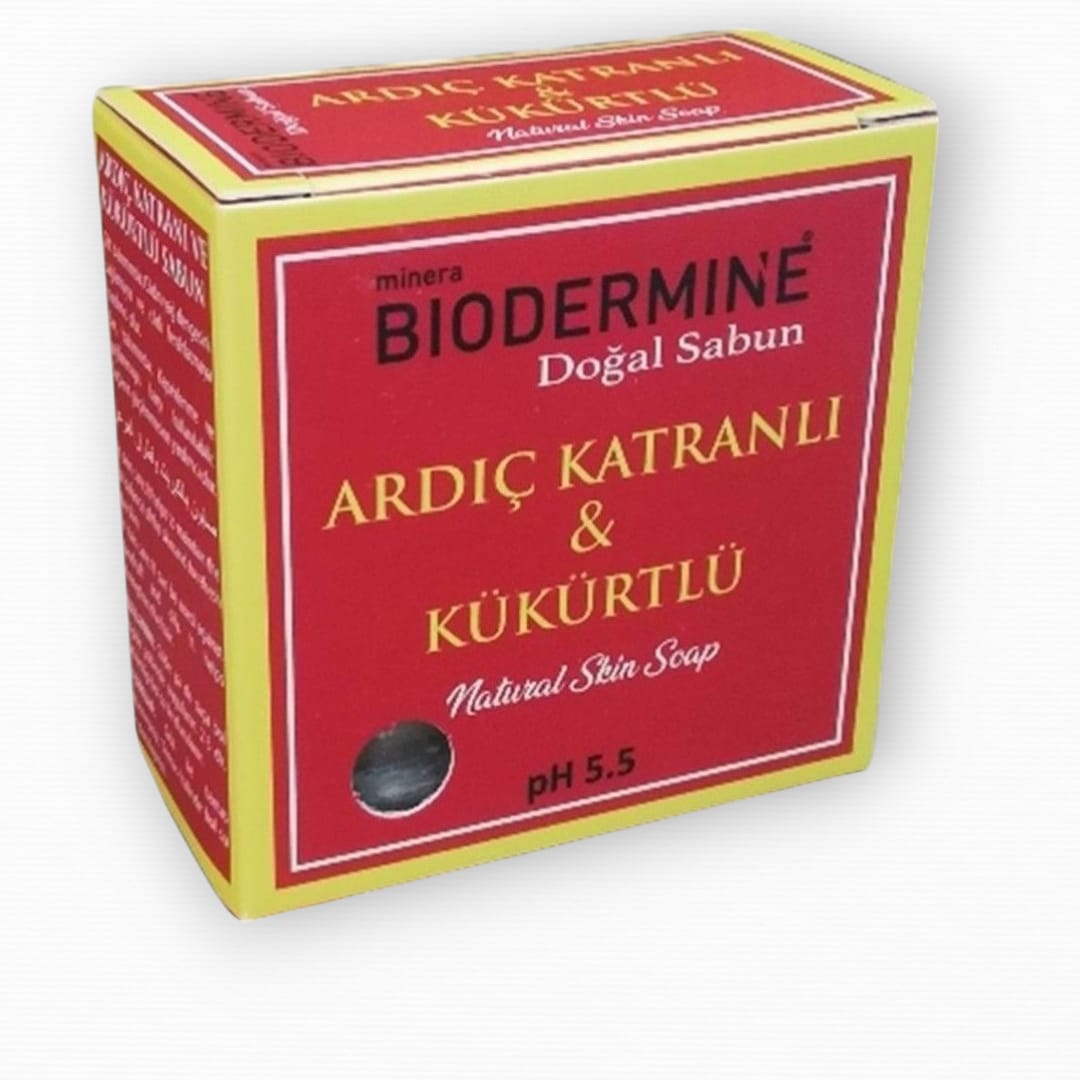 Biodermine Ardıç Katranlı & Kükürtlü Doğal Sabun
