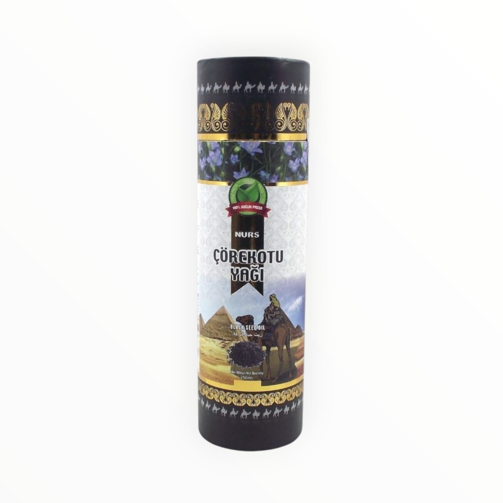 NURS LOKMAN ÇÖREKOTU YAĞI 250 ML %100 SAF SOĞUK SIKIM