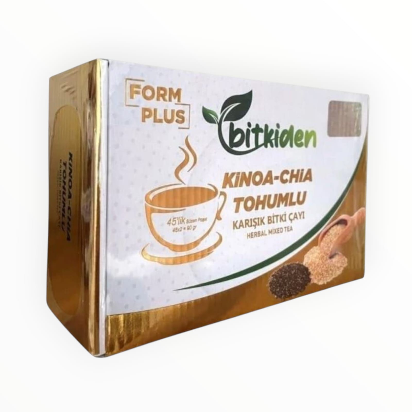 KİNOA-CHİA TOHUMLU KAR. BİTKİ ÇAYI 45Lİ BİTKİDEN