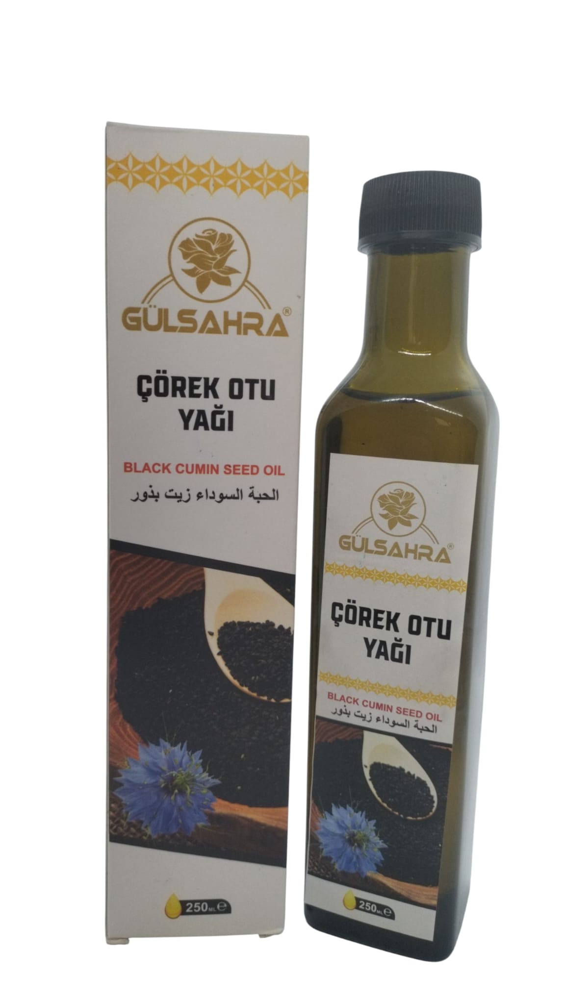 GÜLSAHRA ÇÖREKOTU YAĞI 250 ML